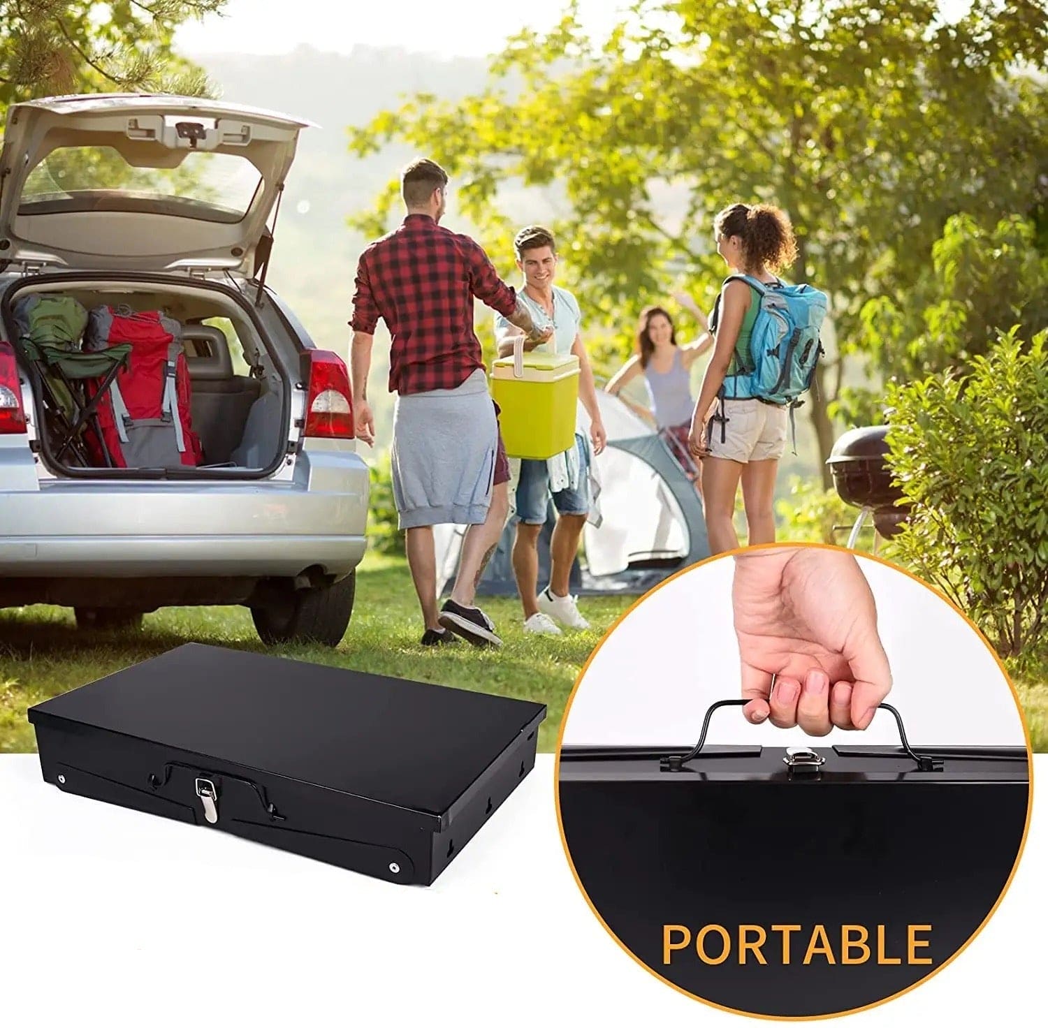 Briefcase Folding BBQ Grill, Outdoor Stainless Steel BBQ Grill, Travel Picnic Camping Grill, Patio Barbecue Charcoal Grill, Garden Outdoor Travel Picnic Folding Charcoal Grill, Compact Foldable Grill Briefcase Folding BBQ Grill, Outdoor Stainless Steel BBQ Grill, Travel Picnic Camping Grill, Patio Barbecue Charcoal Grill, Garden Outdoor Travel Picnic Folding Charcoal Grill, Compact Foldable Grill